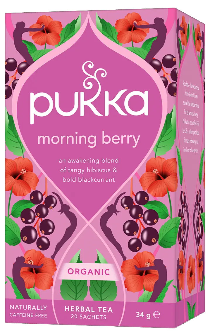 Pukka morning berry- 20 tea bags