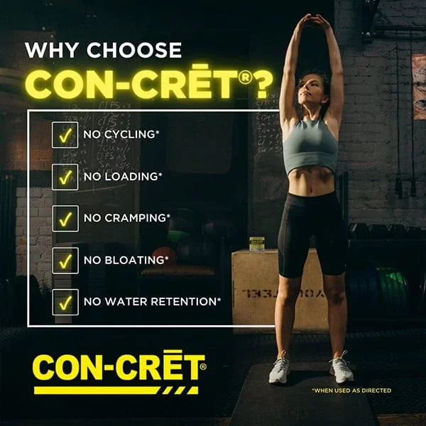 Con-Cret Concentrated Creatine HCL - 64 servings - 48g