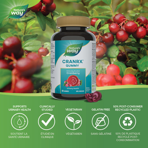 Nature's Way CranRX Gummy 60 Gummies