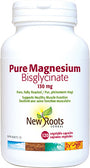 New Roots Pure Magnesium Bisglycinate 130mg 60 caps