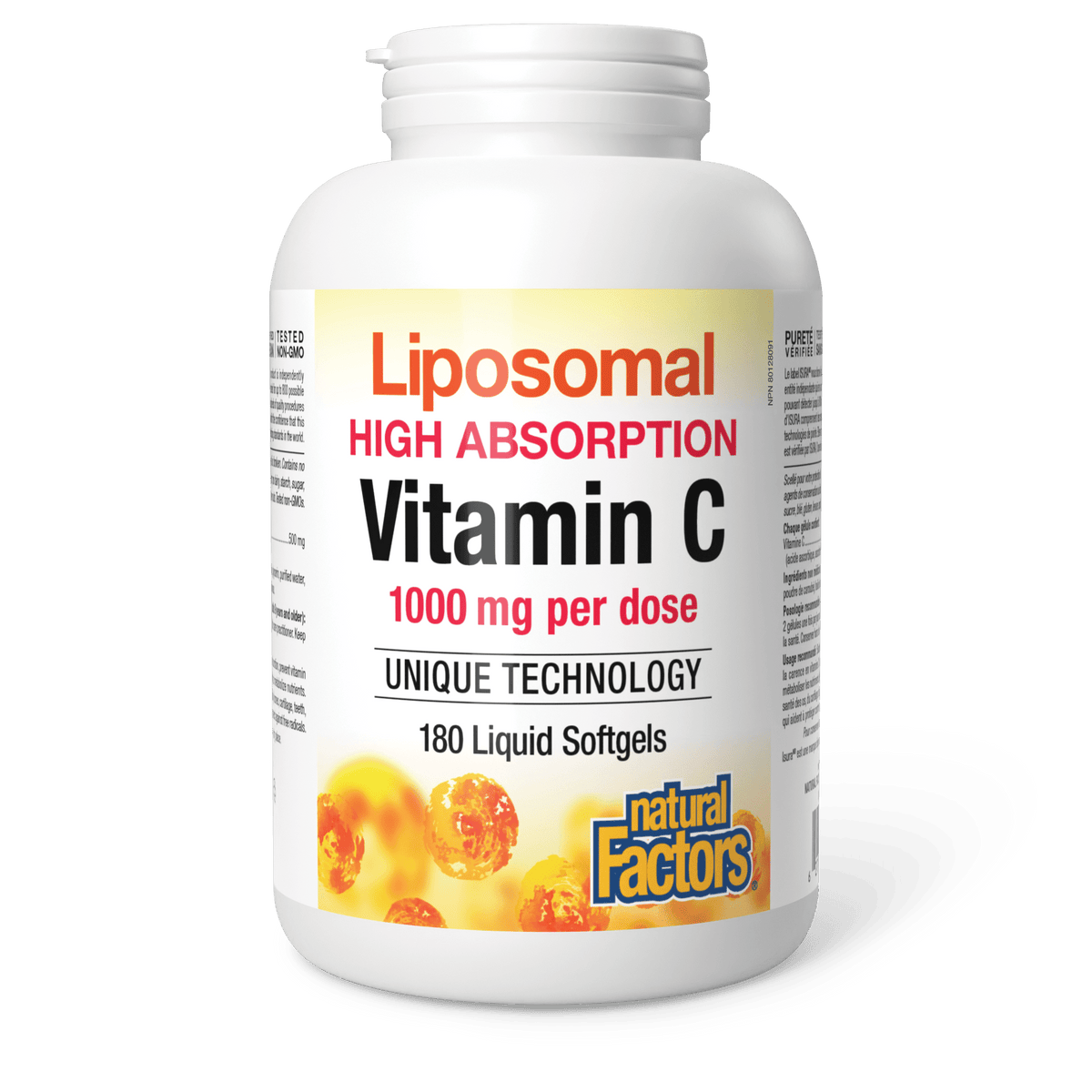 Natural Factors Liposomal Vit C 1000mg SG 180