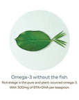 NutraVege Omega-3 Plant - Strawberry Orange 200ml