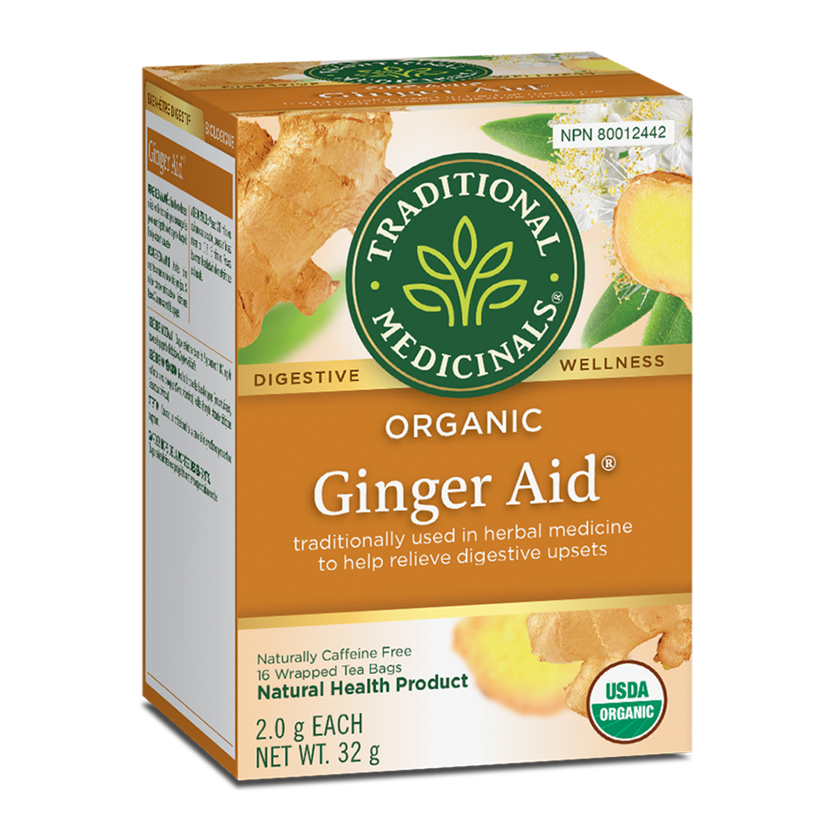 Traditional Medicinals Ginger Aid Tea