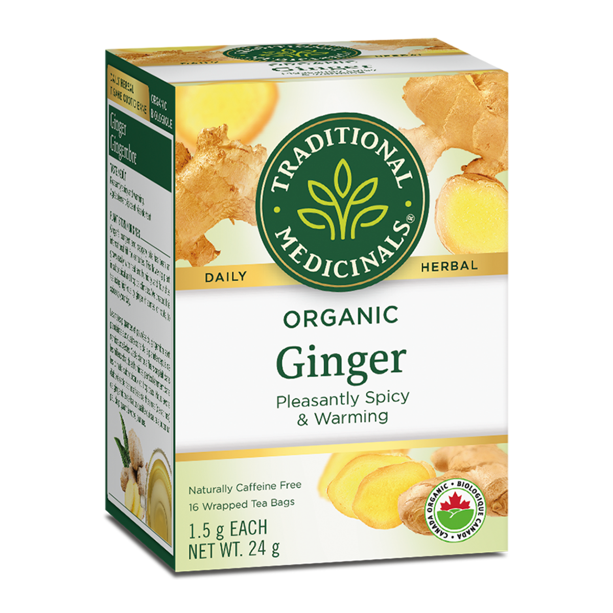 Organic  Ginger 16 Tea Bags