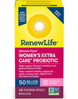 Renew Life Women's Extra Care Probiotic 50 Billion 60 vcaps