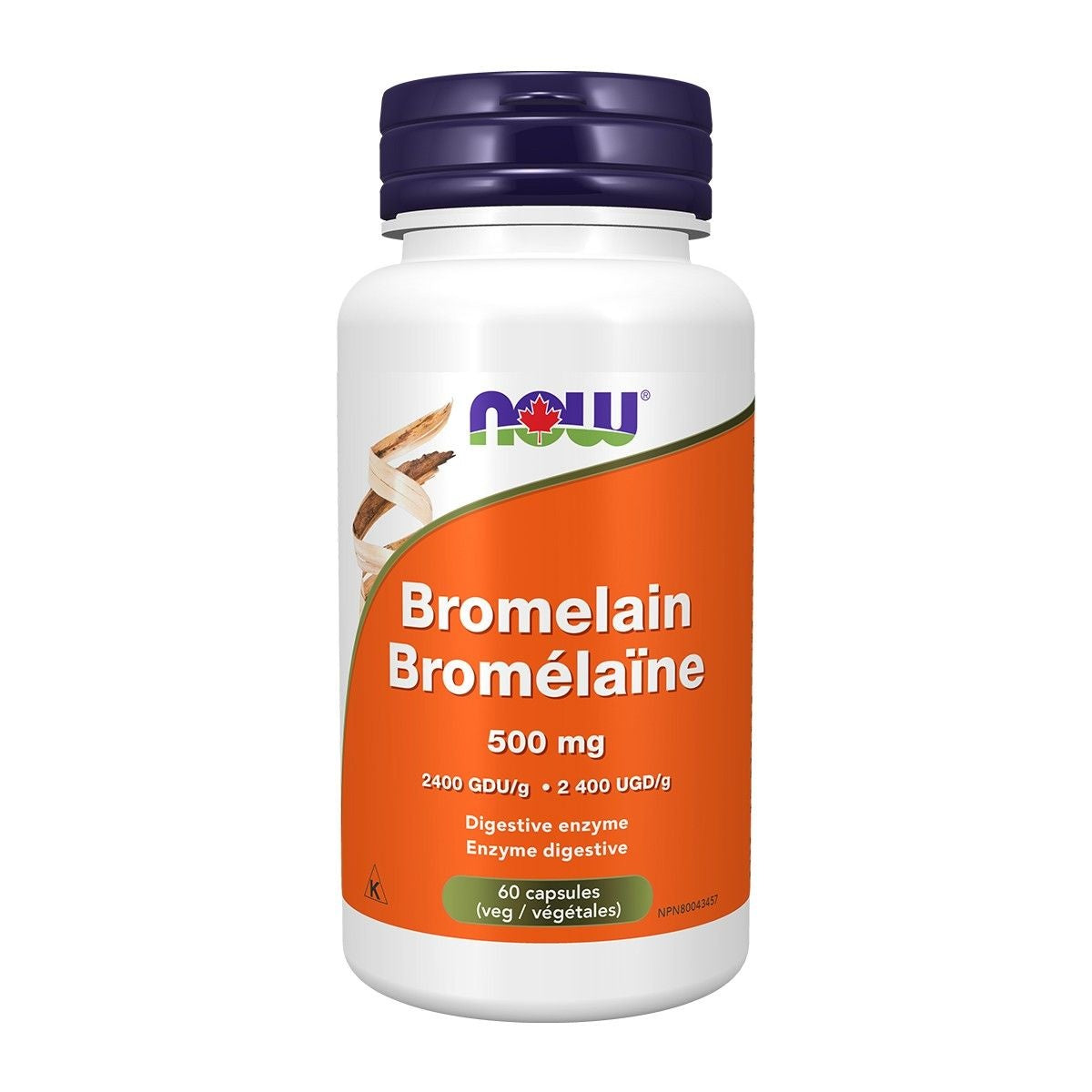 NOW Bromelain 500mg 60caps