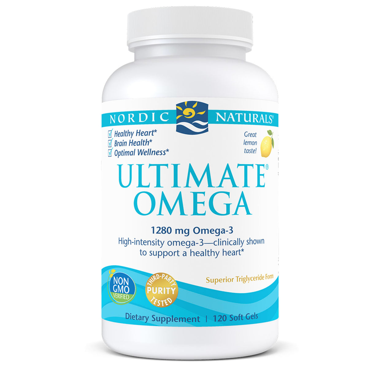Nordic Naturals Ultimate Omega 1000mg 120 softgels