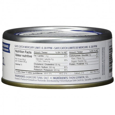 Safe Catch Wild Albacore Tuna 142g