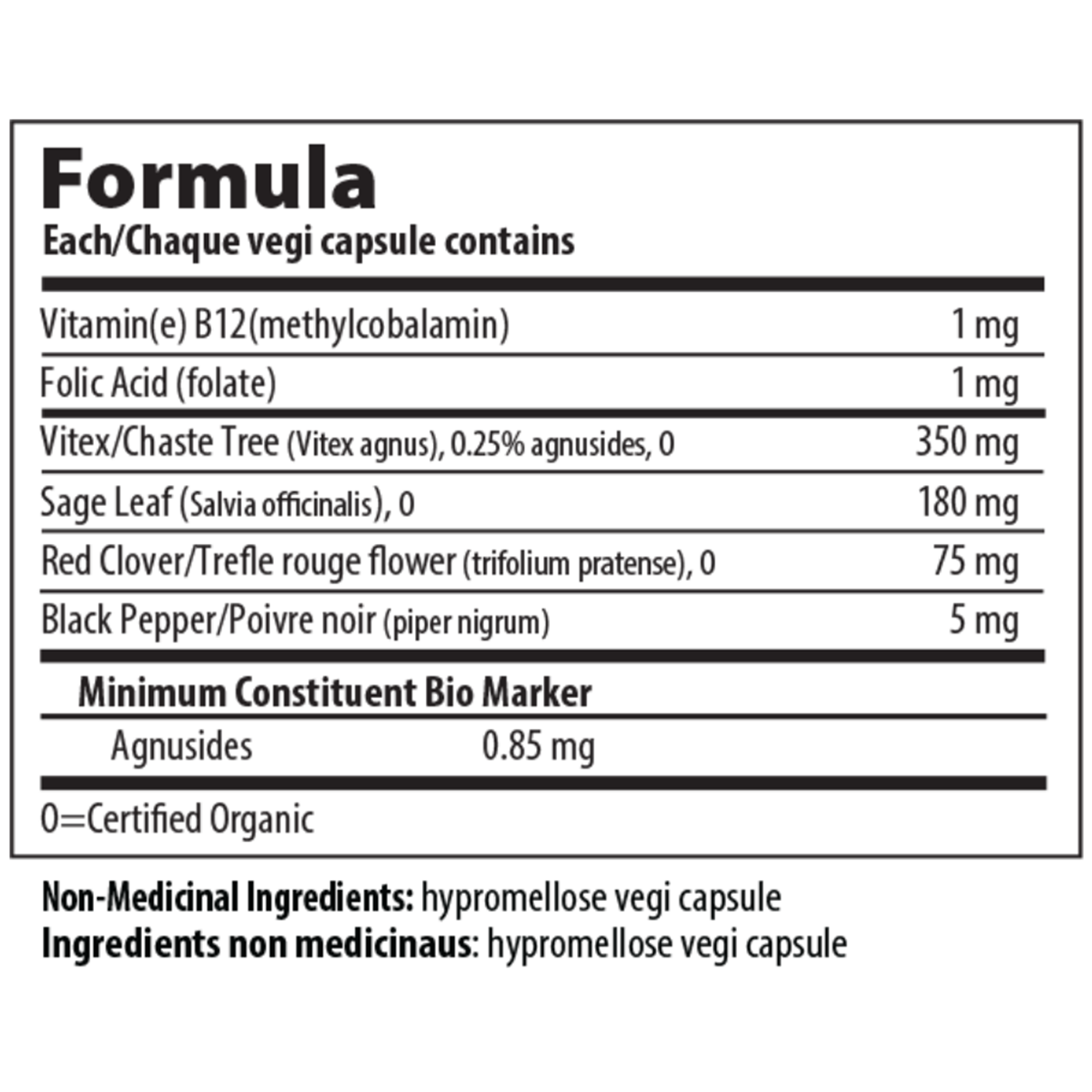 Restorative formulations Estro Px 75 cap