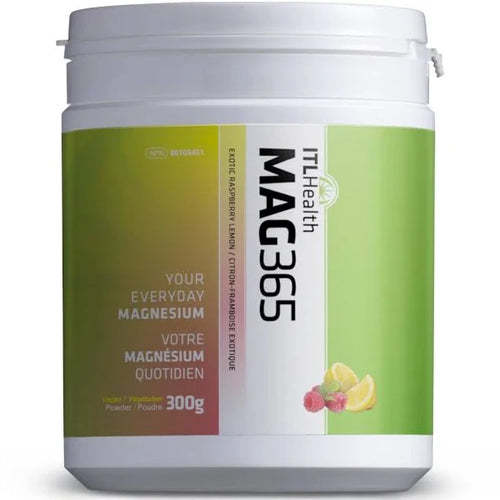 ITL Health Mag365 Magnesium Citrate Raspberry Lemon 300g