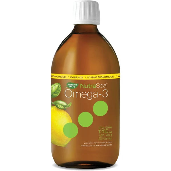 NutraSea Omega 3 Lemon 500ml