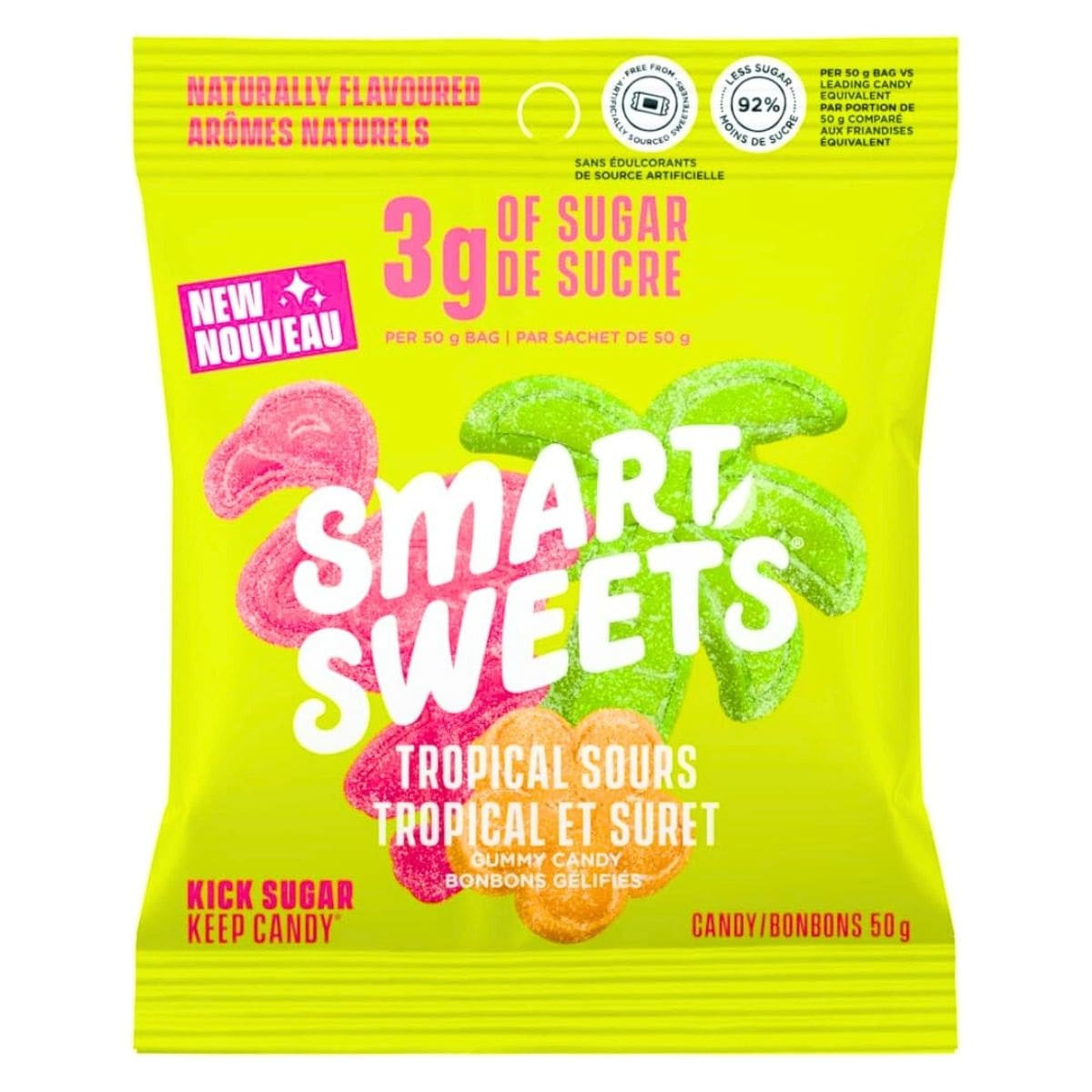 Smart Sweets Tropical Sours 50g