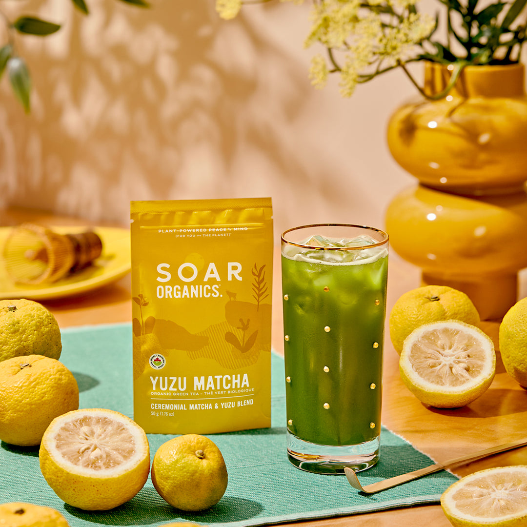 SOAR Organics Yuzu Matcha 50g powder