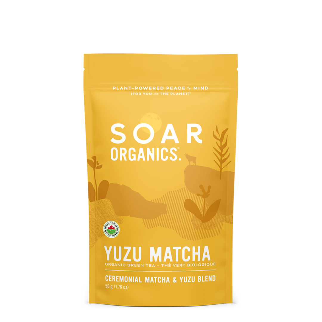 SOAR Organics Yuzu Matcha 50g powder
