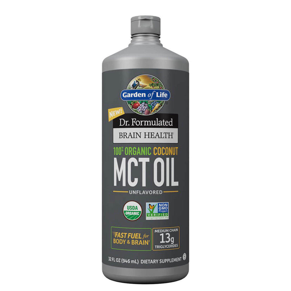 Garden of Life - Organic Coconut MCT Oil - 473ml