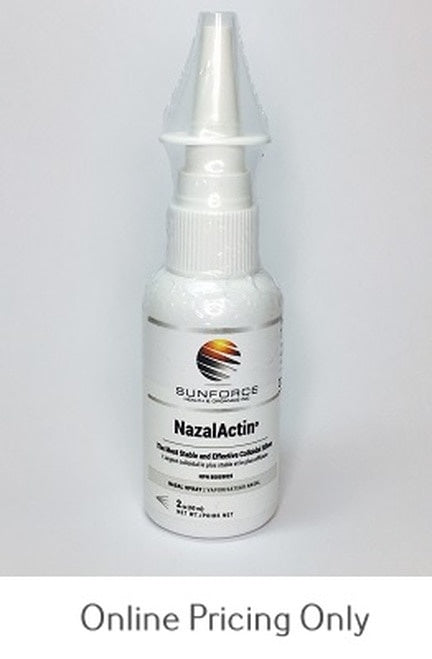 Sunforce Nazal Actin Colloidal Silver Nasal Spray 2oz