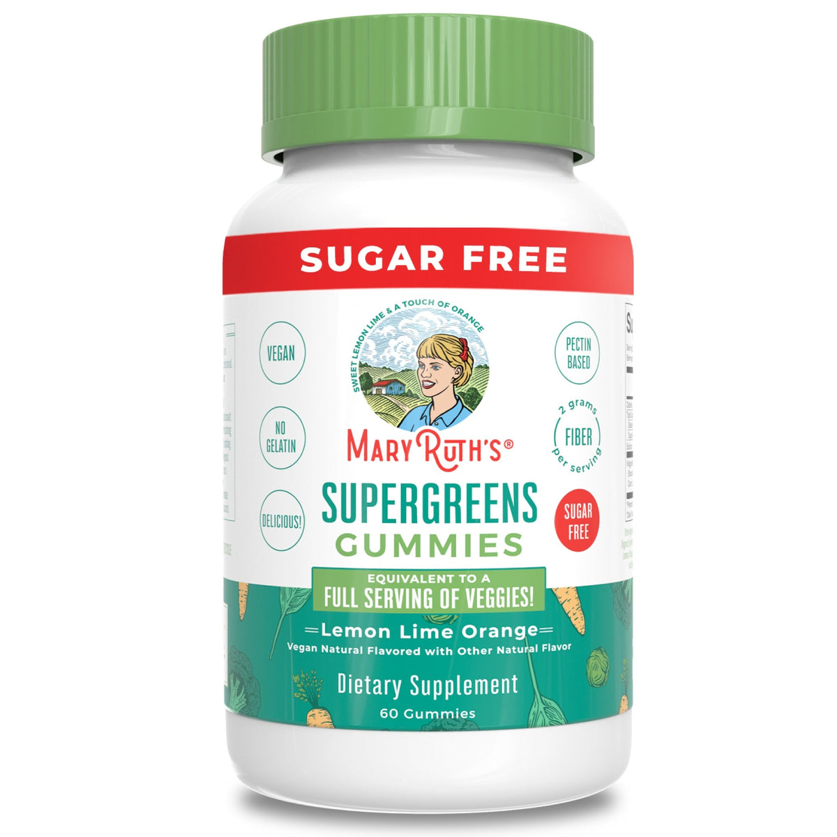 Mary Ruths Super Greens 60 Gummies