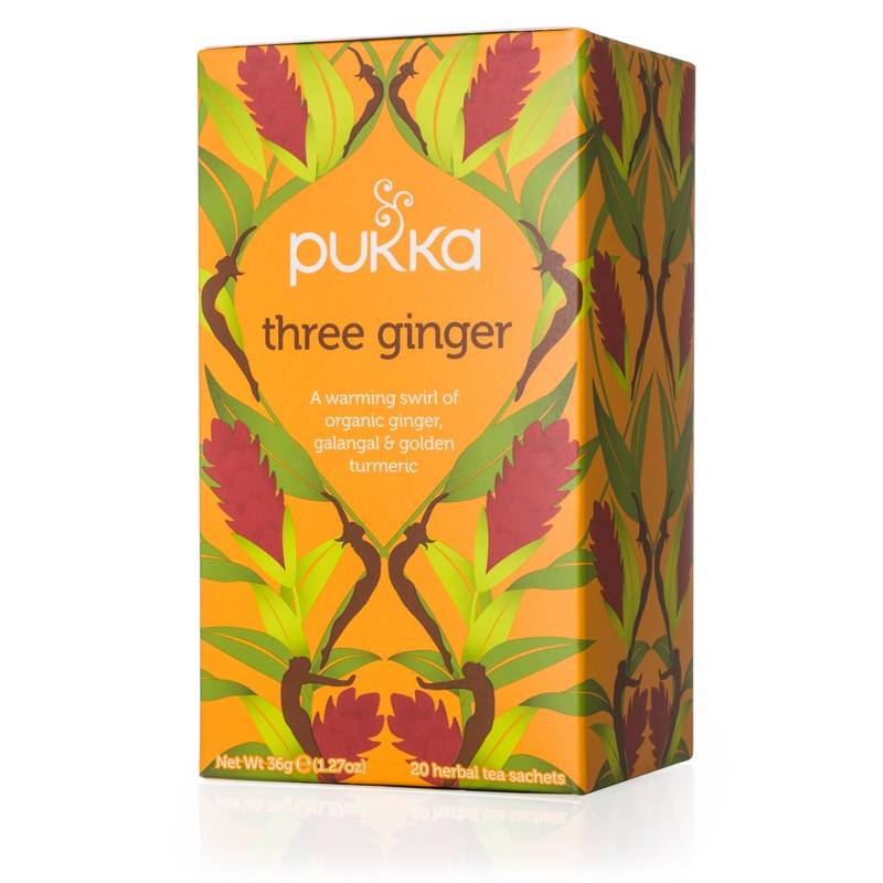 Three Ginger 20 tea bags