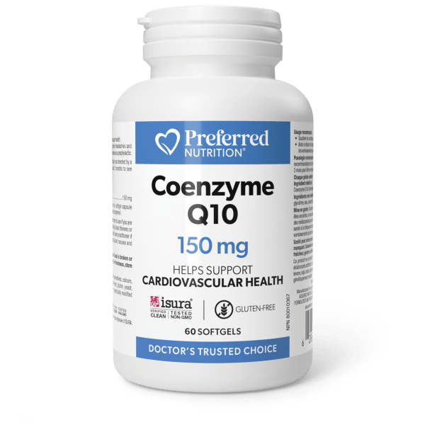 Preferred Nutrition Coenzyme Q10 150mg 60 softgel