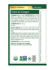 Traditional Medicinals Organic Tulsi & Ginger 16 bags