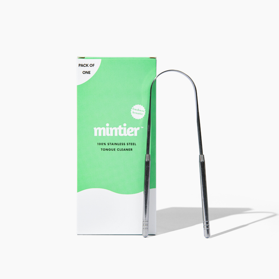 Mintier 100% Stainless Steel Tongue Cleaner