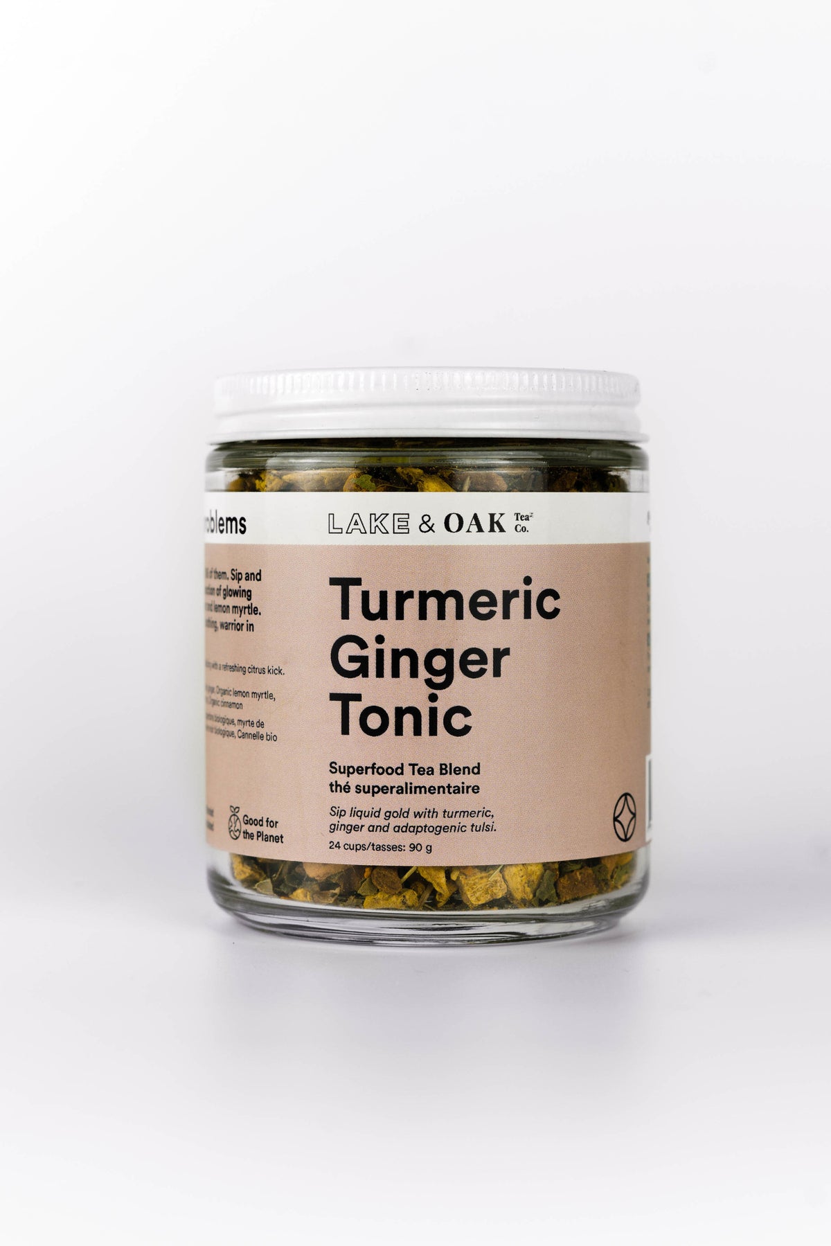 Turmeric Ginger Tonic Superfood Tea Blend 90g