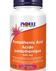 NOW Pantothenic Acid 500mg