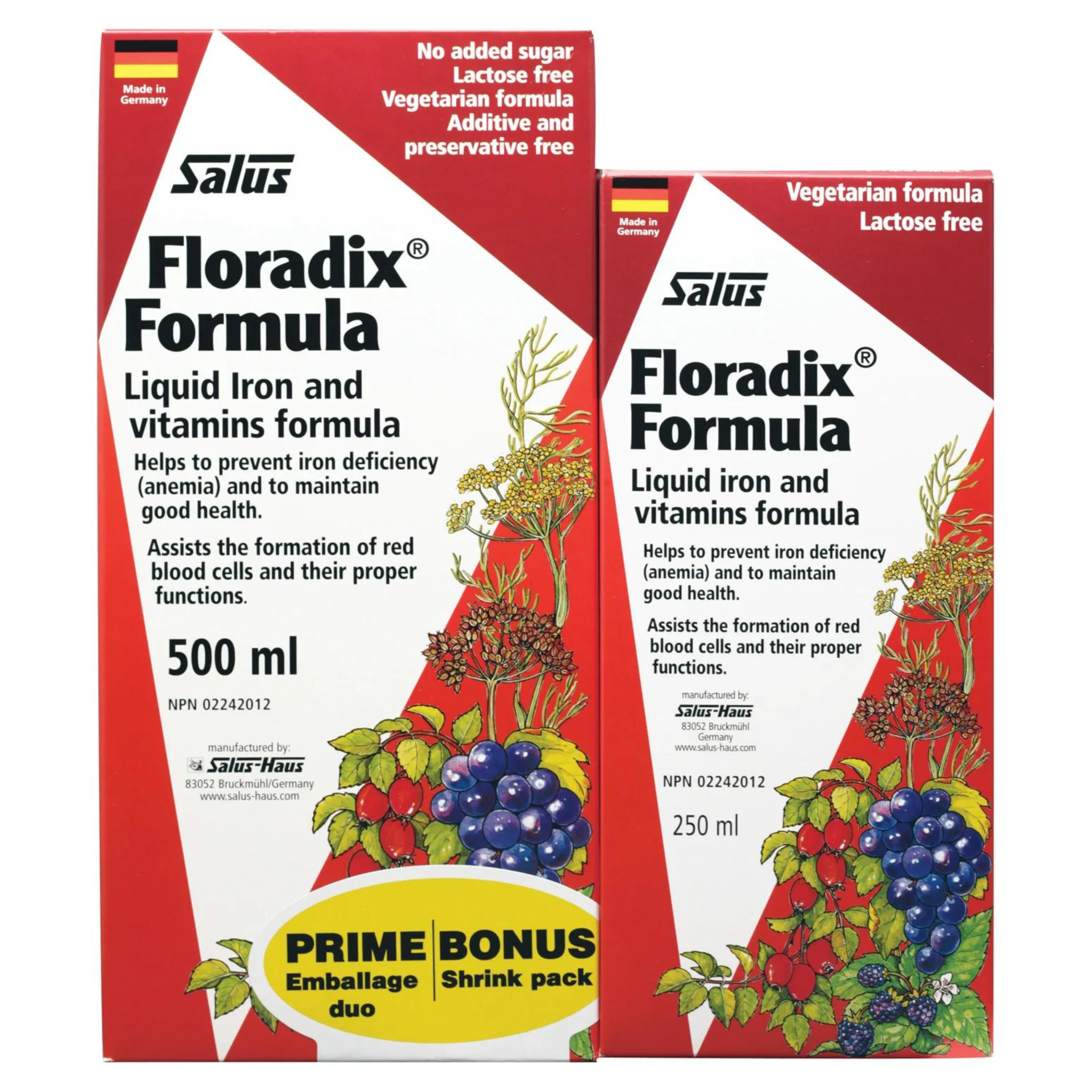 Salus Floradix Bonus 500ml + 250ml