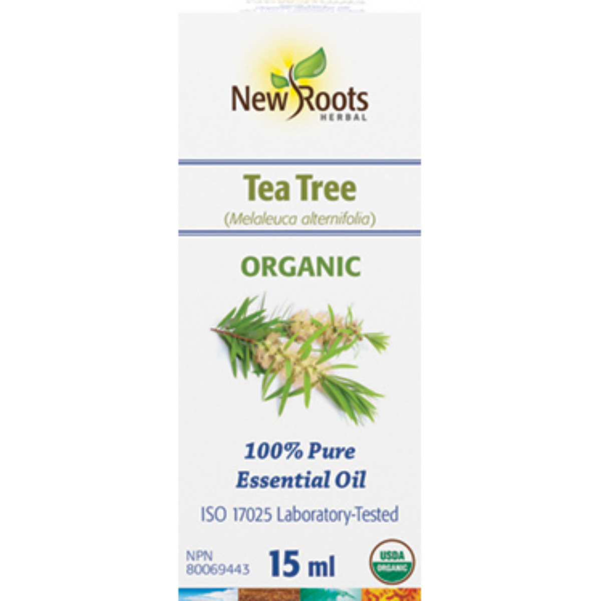 New Roots Tea Tree Essential Oil Organic 15ml