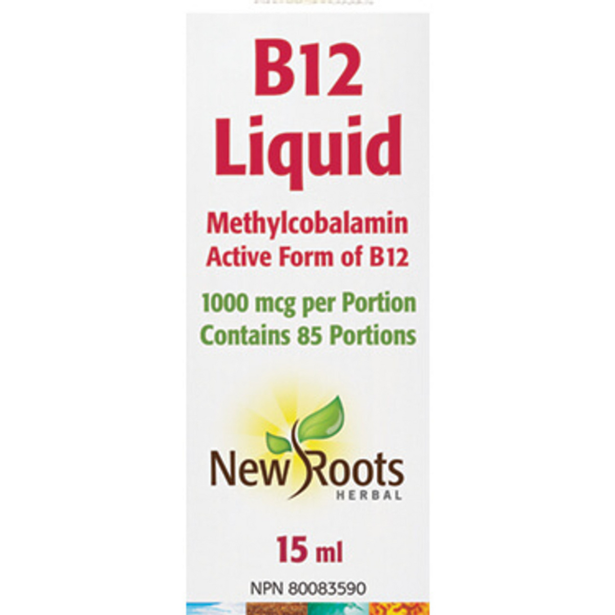 New Roots B12 Liquid 1000mcg 15ml