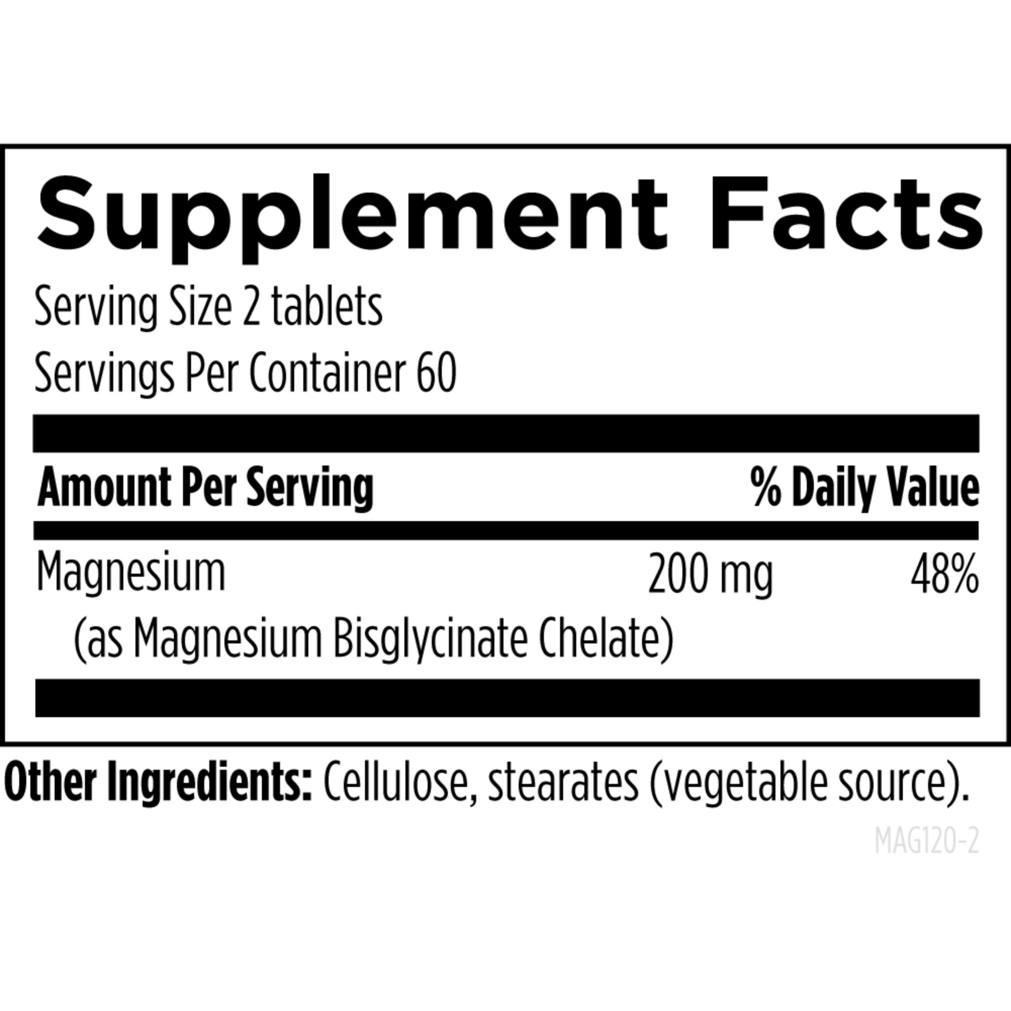 Designs for Health Magnesium Glycinate Chelate 120 vcaps