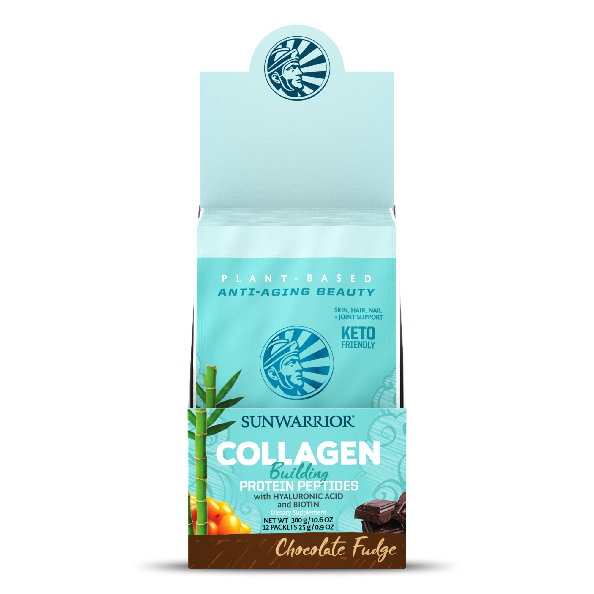 Vegan Collagen Building Protein- Chocolate Fudge single