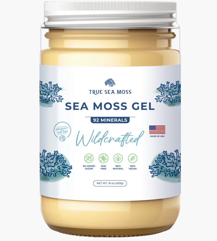 True Sea Moss Wildcrafted Gel 453g