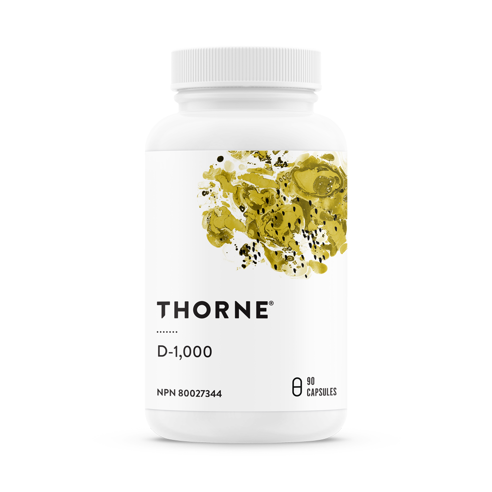 Thorne Vitamin D 1000 90 caps